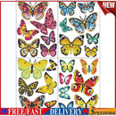 4pcs 5D DIY Diamond Painting Stickers Butterfly Art Craft Kits Gift (BT010)