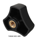 M6 Triangular Nut Threaded Rivet for Woodworking Router Table T-Track Chute