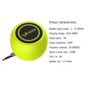 A5 Mini Speaker 3.5mm Stereo Audio Player for Phone Notebook (Green) Newly