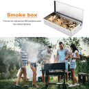 Washable Stainless Steel Smoke Box BBQ Outdoor Barbecue Picnic Wood Chip Smoker