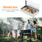 Washable Stainless Steel Smoke Box BBQ Outdoor Barbecue Picnic Wood Chip Smoker