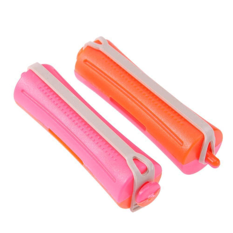 6pcs Perm Bar Rubber Band Hair Curler Hairdressing Tool(Random Color/10