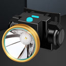 Lightweight for Camping Cycling Fishing Rechargeable USB LED Headlight Portable