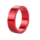 5/10/15/20mm Bike Front Fork Washer Set Bicycle Stem Headset Spacer (Red)