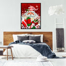 Paint By Numbers Kit DIY Gift Santa Claus Colouring Oil Art Picture Craft