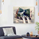 5D Diamond Painting Kit DIY Waterfall Landscape Full Round Drill Home Decorat