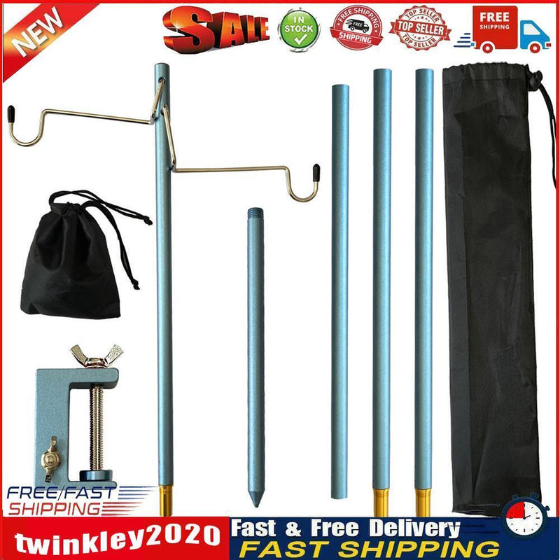 Lantern Stand Portable Outdoor Camping Lamp Tent Hanging Bracket Holders Newly