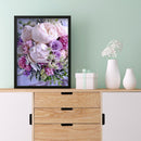 DIY Full Round Drill Diamond Painting Flower Kit Pictures Rhinestones Handicarft