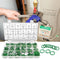 270pcs 18 Sizes HNBR O Rings Rubber Air Conditioning Seal Ring Set (Green) Newly