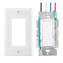 US Adjustable Dimmer Switch Brightness Controller Light Switch Stepless Dimming
