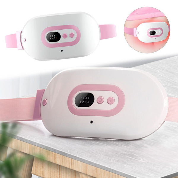 Cramp Relief Wireless Uterus Period Warm Palace Belt Massage Menstrual Pain