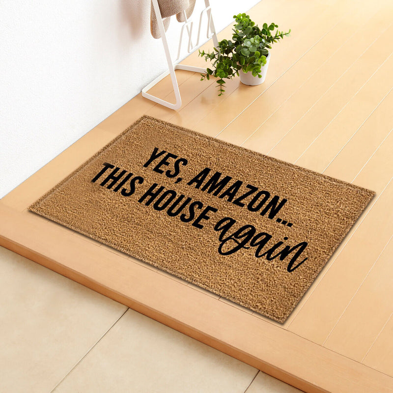 Entry Door Letters Mats Front Door Welcome Carpets Minimalist Style (A) Newly