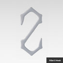 Outdoor Camping S-Shaped Hook Stainless Steel Pot Pan Holder Storage Hanger R