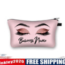 Letter eye makeup Printed Hand Hold Travel Storage Cosmetic Toiletry Bag