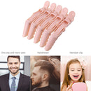 5pcs Sectioning Hair Clamps Alligator Clips Hairdressing Hair Grips (Pink) Newly
