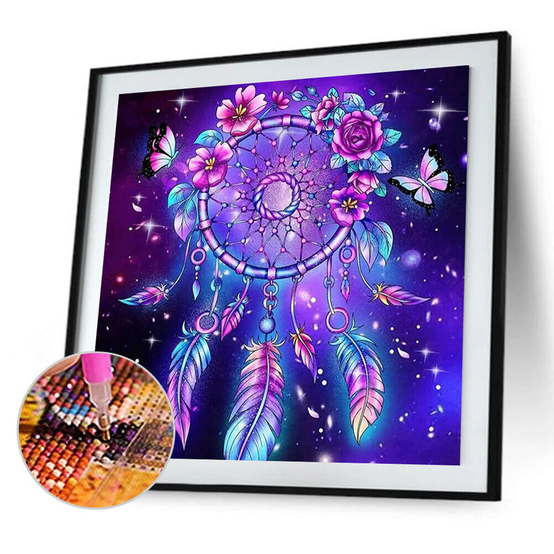 5D DIY Diamond Painting Kits Full Round Drill Dream Catcher Mosaic Picture