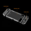 TPU Clear Shell Back Case Fit for Nintendo Switch Game Console Controller Cover
