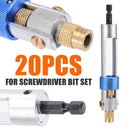 20Pcs High-speed Steel Countersunk Bit Screwdriver Remover Purpose BitTools.#