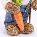Easter Bunny Ornaments Cute Straw Simulation Rabbit Photography Props (E) Newly