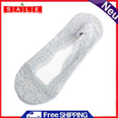 Girls Solid Color Soft Lace Invisible Crib Socks Women Non-Brief Short Boat Socks