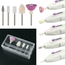 5pcs/set Nail Art Polishing Grinding Head Tools Nail Drill Bits P9I2 Ele S8B2