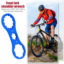 Aluminum Bicycle Front Fork Wrench for XCM/XCR/XCT MTB Repair Tool (Blue A)
