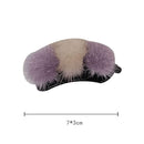 Claw Hairpins Plush Head Clips Plush Ball Scrunchies Ponytail Holder Hairpins