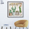 DIY Cute Cactus Mosaic Full Round Diamond Drawing Handmade Rhinestone Craft Gift