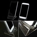 1x Acrylic Business Card box Cell Phone Display Stands Holder Stand Q8K2 A7T0