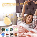 Wake Up Alarm Clock Sunrise Sunset FM Radio Digital Desk Nightlight (EU)