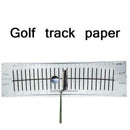 Golf Track Paper Golf Putter Putting Mat Trainer Indoor Training Z6T0 Tool L7B9