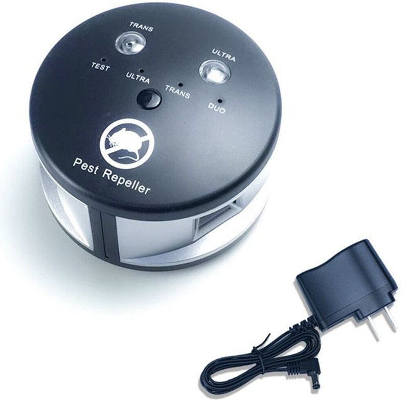 Ultrasonic Mouse Repeller 360 Degree Indoor Rodents Rat Mice Deterrent (EU)