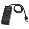 4 Port USB 3.0 Hub Super Speed 5Gbps Converter Cable Adapter for Laptop PC