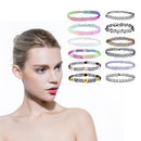 12pcs Retro Clavicle Chain Fashion Choker Necklace for Women Girl Daily Sui