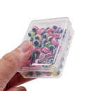 100pcs/Box Fishing Beads Fish Eye DIY Kit Pool Bead Fishing Tackle (5mm) Newly