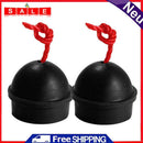 2PCS Pool Table Rubber Chalk Holder for Billiards Pool Snooker Cue Stick Club B