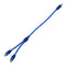 1pc 30cm 2 RCA Female to 1 RCA Male Splitter Cable for Car Audio System Newly