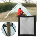 Tent Stove Fireproof Cloth Outdoor Fire Resistant Safety Cloth Tent Accessories