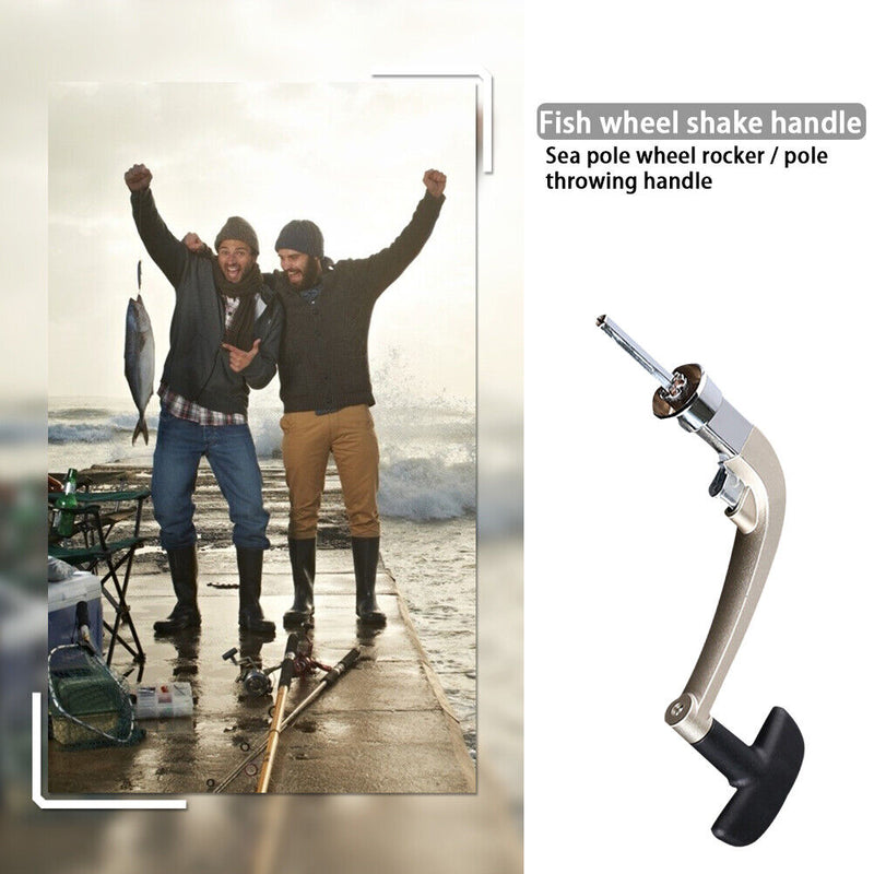 Spinning Fishing Reel Folding Handle Metal Rocker Arm Fishing Tackle Accessor