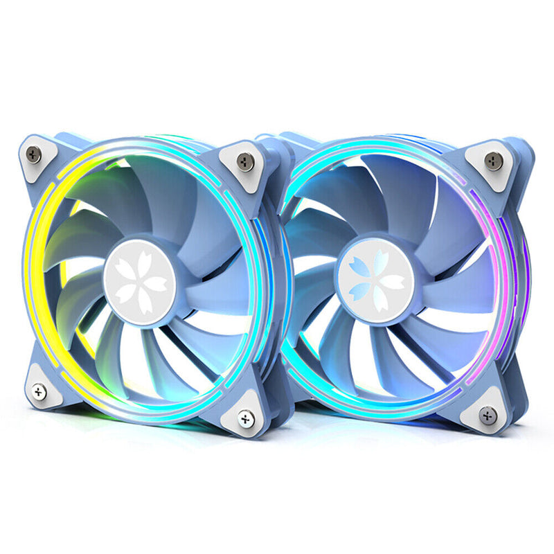 Yeston ZEAGINAL ARGB CPU Cooling Cooler Fan 4Pin PWM PC Case Heatsink Radiator