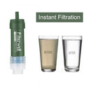 Outdoor Survival Water Purifier Camping Purification Water Filter Straws Kits