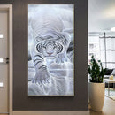 Oil Drawing By Numbers Deer Frameless 40x80cm DIY Animal on Canvas Home Decor