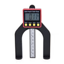0-80mm 0.01mm Digital Depth Gauge LCD Height Gauges Calipers Tool (Red) Newly