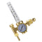 Weld Assembly Gas Valve Pressure Reducing Gulator TIG Welding Argon Gas Meter