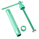DIY Craft Pottery Clay Extruder Fondant Cake Slime Gun Modeling Tool(Green)