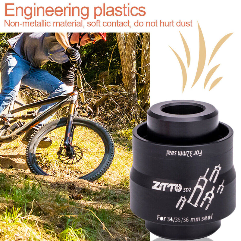 ZTTO Bicycle Front Fork Dust Seal Installation Tool Kit for 32 34 35 36mm Pipe