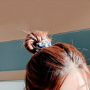 Women Colorful Elastic Rubber Bands Telephone Wire Scrunchies Hair Ring Ties
