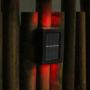 2pcs LED Solar Light Smart Light-Control Colorful Wall Lamp Garden Decor Newly