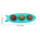 #A 3-in-1 Cat Edible Mint Ball Toys Pets Teeth Health Cleaning Chewing Roller To