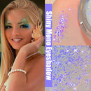 Shiny Mono Eyeshadow Palette Makeup Kit Shimmer Glitter Eye Shadow Powder`